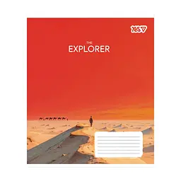 Зошит Yes The explorer А5 48 аркушів лінія (769052), в асортименті - мініатюра 5