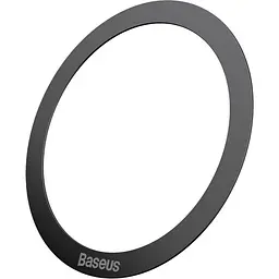 Пластини для автотримачів Baseus Halo Series Magnetic Metal Ring Black (PCCH000001) [136669]