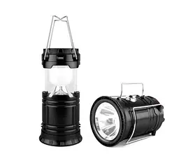 Ліхтар переносний Voltronic CL-5800, вбудований акумулятор, живлення Solar+220v+3 AA - мініатюра 1