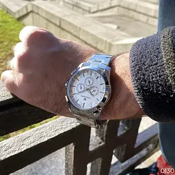 Наручний годинник чоловічий 6917 Silver-White Forsining acs0031383 - мініатюра 3