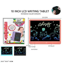 Дитячий графічний планшет для малювання 10 дюймів Writing Tablet електронна рисовалка пластик MIC Блакитний - мініатюра 2