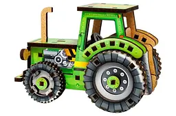 Конструктор дерев'яний Puz-00960 "Turbo Tractor" в кульку PuzzleOK - мініатюра 4
