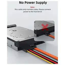 Кабель для передачі даних SATA III 0.5m Cabletime (CA915897) - мініатюра 6