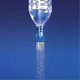 Насадка для душу Lifeventure Travel Bottle Shower Білий-Синій - мініатюра 4
