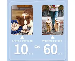 Килимок для нюхання для собак Derby Pet Shuffle Mat blue - мініатюра 4