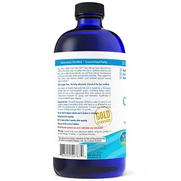 Жирні кислоти Nordic Naturals Arctic Cod Liver Oil, 473 мл - Апельсин - мініатюра 2