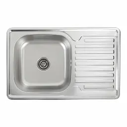Кухонна мийка з нержавіючої сталі Valeso декор 7850 (0,8/180 мм), Decor - мініатюра 3
