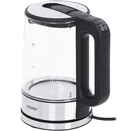 Електрочайник Mesko MS 1301 black 1850-2200 Вт 1.7 л скло встановлення температури - мініатюра 4