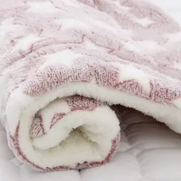 Плед для тварин Soft Pet Bed Cushion 60х80 см Pink Star - мініатюра 2