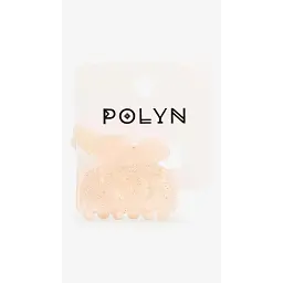 Заколка-краб для дівчинки Polin 3693-1 Персиковий