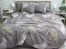 Комплект постільної білизни з компаньйоном Tag Tekstil S542 King Size (Євро maxi) - мініатюра 2