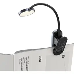 Настільна лампа Baseus LED Comfort Reading Mini Clip Dark Gray (DGRAD-0G) - мініатюра 2