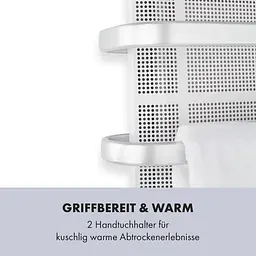 Обігрівач сушарка для рушників Klarstein Hot Spot Wave (10032994) - мініатюра 7