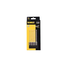Набір бурів DeWALT SDS Plus L160 мм., d 5, 5.5, 6, 6.5, 7 мм., 6 шт (DT70838) - мініатюра 2