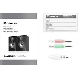 Акустична система REAL-EL S-420 Black (EL121200011) - мініатюра 9