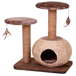Дряпкачка з будиночком і полицями Croci Bonsai 60 x 40 x 71 см