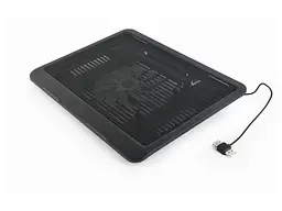 Підставка для ноутбука Gembird 15 black (NBS-1F15-04) - мініатюра 2