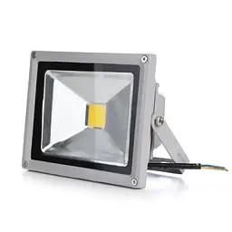 Прожектор Brille вуличний LED вологозахищений IP65 HL-15/20W COB сірий