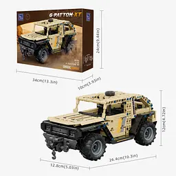 Конструктор Pantasy George Patton G-PATTON ️GX 1:24 (86703) - мініатюра 7