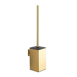 Йоржик для унітазу VBI Quadro gold VBI-040122GL, Золотий