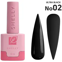 Гель-лак Shelly 02 Ultra Black 12 мл