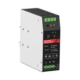 Джерело безперебійного живлення Kraft PSU-1210DIN з кріпленням на DIN-рейку (43-00109) - мініатюра 1