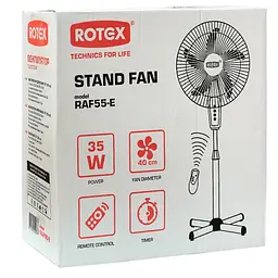 Вентилятор для підлоги Rotex RAF55-E - мініатюра 6