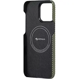 Чохол-накладка Pitaka MagEZ Case 4 Fusion Weaving Overture для iPhone 15 Pro (FO1501P) - мініатюра 3