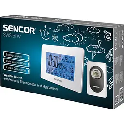 Метеостанція Sencor SWS51W White [134747] - мініатюра 3