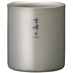 Кружка Snow Peak TW-123 Titanium Double Wall Stacking Mug 300 мл