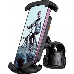 Тримач для смартфона Baseus Quick Go Series Black (C40561500113-00) [134775] - мініатюра 2