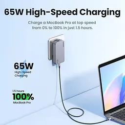 Зарядний пристрій - блок - адаптер UGREEN X753 65W Nexode Pro (UGR-25356) - мініатюра 3