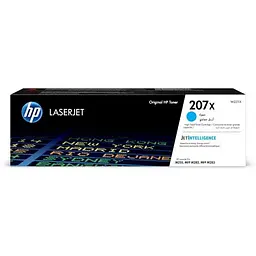 Картридж HP 207X CLJ M282/M283 M255dw/M255nw Cyan 2450 стор teh0015438