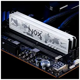 Модуль пам'яті для комп'ютера DDR5 32GB (2x16GB) 6000 MHz NOX White Apacer (AH5U32G60C622MWAA-2) - мініатюра 2