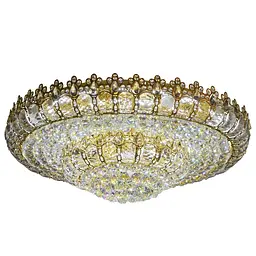 Люстра Brille торт стельова з підсвічуванням LED E14 40W G (BCL-388S/17)