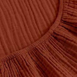 Простирадло на резинці муслін Cosas Sangria 200х200х20 см (29Muslin_Sangria_200x200x20) - мініатюра 4