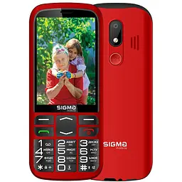 Мобільний телефон Sigma Comfort 50 Optima Type-C Red (4827798122327)
