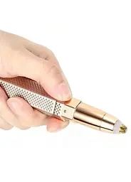 Тример жіночий для брів USB Blawless MA-3 2в1 портативний з насадками  - мініатюра 4