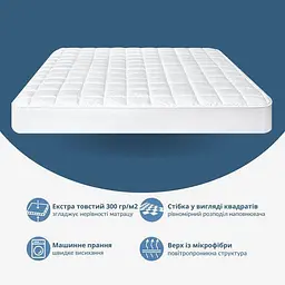 Наматрацник Ideia SLEEP DREAM з бортом 180х200х35 (8-35932) - мініатюра 4