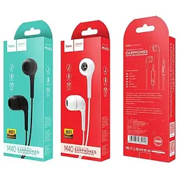HF Hoco M40 White + mic + button call answering - мініатюра 3
