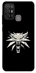 TPU чехол Demsky Wolf medallion для ZTE Blade A52
