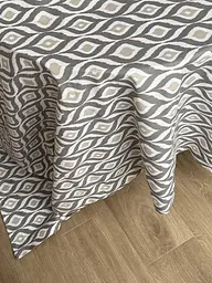 Скатертина столова Ecotton DUCK 170х220 см водовідштовхувальна Абстракт сірий (27951/29) (24999) - мініатюра 7