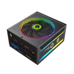 Блок живлення 1050 Вт, GameMax RGB1050 PRO, Black, модульний, 80+ Gold, Active PFC, 14 см з RGB підсвічуванням - мініатюра 3