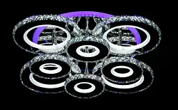 Стельова LED люстра з пультом і нічником Splendid-Ray 30-4027-88 - мініатюра 6