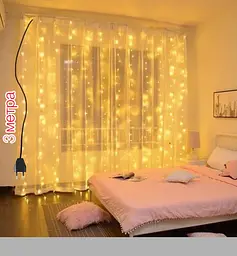 Гірлянда-штора теплий білий LED 3х3м 180L XPRO (46877-91019_167)