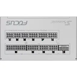 Блок живлення 1000 Вт, Seasonic Focus GX ATX 3.1, White, модульний (FOCUS-GX-1000-ATX31-WHITE) - мініатюра 5