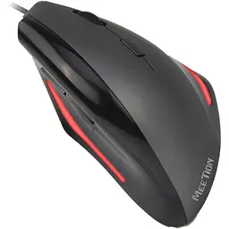 Миша MEETION Vertical Mouse MT-M380 чорна - мініатюра 2