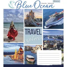 Набір зошитів 1 Вересня Travel Design A5 в лінію 96 листів 5 шт. - мініатюра 5