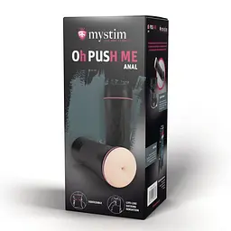 Мастурбатор-анус Mystim O(h)PUSH ME з ефектом всмоктування, 22 см (тілесний) - мініатюра 7