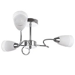 Люстра стельова Brille E14 40W CH (LK-533C/3) - мініатюра 5